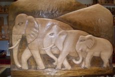 Elefanten Relief